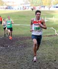 Ross Murray running the 2nd leg for Gateshead Harriers, National Cross Country Relays, Berry Hill Park, Mansfield. Photo: David T. Hewitson/Sports for All Pics
